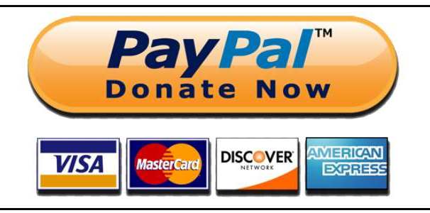 PayPal donate button
