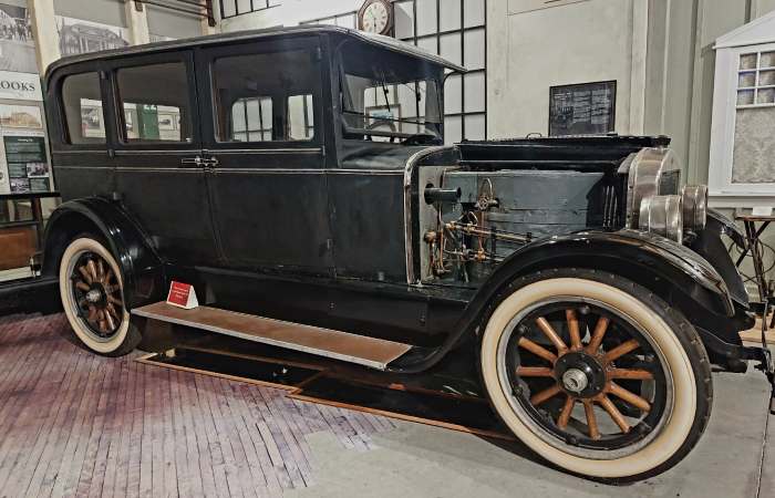 Brooks Steam Car at Stratford Perth Museum