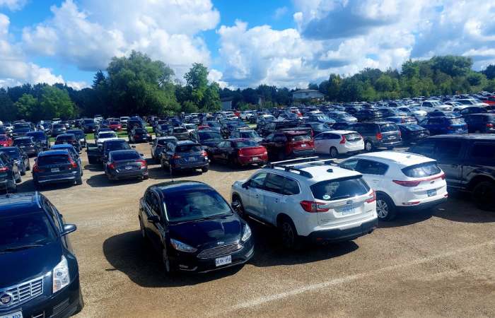 Aberfoyle Market parking lot